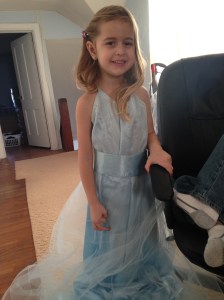 My niece Brielle in my prom dress